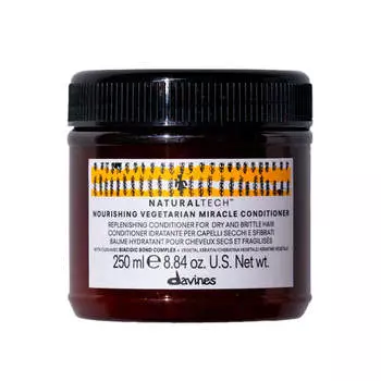 Питательный кондиционер для сухих волос Davines Nourishing Vegetarian Miracle Conditioner