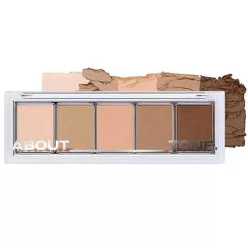 Базовая палетка матовых теней About Tone Return To Basic Shadow Palette 02 Soft