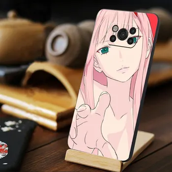 Аниме Zero Two Darling in the FranXX для Xiaomi POCO X4 F3 11T 10T MI 11 lite X3 NFC F4 GT 9T M4 Pro 5G M3 Celulares Fundas POCO X4 NFC