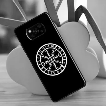 Чехол Viking Nordic Runes Vegvisir для Xiaomi Mi 10T 11T Pro Mi 11 Lite для POCO M3 Pro M4 F3 X3 GT X3 Pro, чехол для телефона Mi 9T (9T Pro)