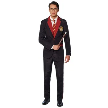 Мужской костюм Гарри Поттера Гриффиндора Suitmeister, черный