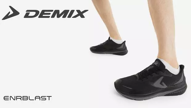 Кроссовки мужские Demix Pulsar Enrblast, Черный, размер 44