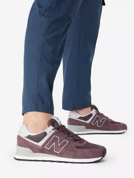 Кроссовки мужские New Balance 574, Красный