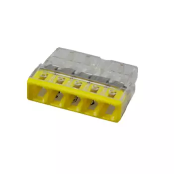 Клемма WAGO 07-5134 2273-205 5-проводная до 2,5 мм, (100 шт./уп.)