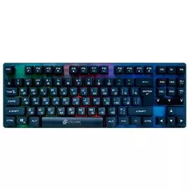 Клавиатура Oklick 707G CIRCUS 1465483 черный USB Multimedia for gamer LED