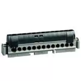 Клеммник Legrand 004855 1х6-25+16х1.5-16мм2 черный (L=141мм)