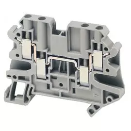Клеммник Schneider Electric NSYTRV44 винтовой проходной, 4мм, 4 точки