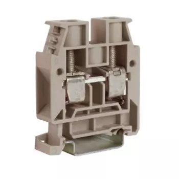 Клеммный зажим DKC ZCBC16GR CBC.16GR(Ex), проходной, серый 16 кв.мм, "Quadro"