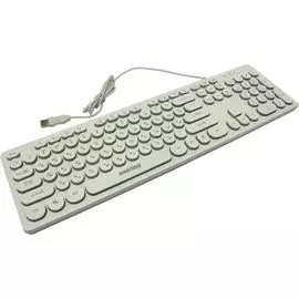 Клавиатура SmartBuy ONE 328 SBK-328U-W с подсветкой, USB, белая
