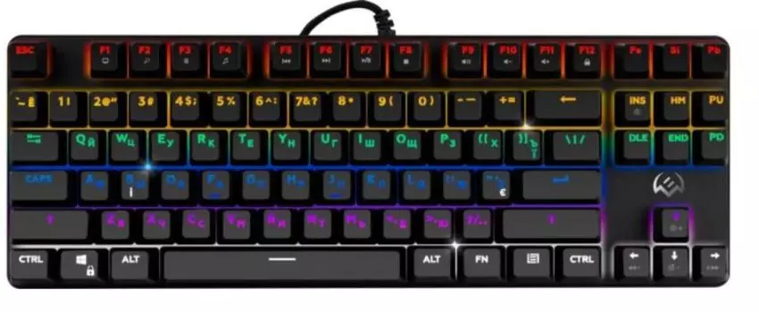 Клавиатура Sven KB-G9150 SV-017651 игровая механическая (87кл., 12 Fn функций, подсветка)