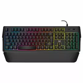 Клавиатура Sven KB-G9400 SV-019594 черная, 104кл, RGB-подсветка, 1.8м