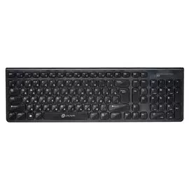 Клавиатура Oklick 880S черный USB беспроводная slim Multimedia (1061999)