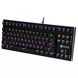Клавиатура Oklick 967G Dark Force 1465482 механическая черный USB Multimedia for gamer LED