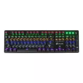 Клавиатура Oklick 990G rage механическая черный usb multimedia for gamer led