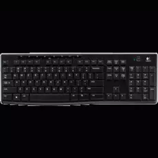Клавиатура Wireless Logitech K270 black, USB (920-003058/920-003757)