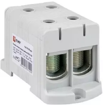 Клемма EKF kvs2-35-150-grey двойная КСВ 35-150 cерая
