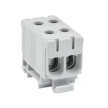 Клемма EKF plc-kvs2-16-50-grey силовая вводная двойная КСВ 16-50кв.мм серая