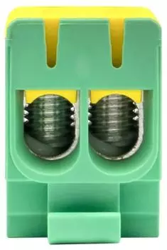 Клемма EKF plc-kvs2-16-50-y-green двойная КСВ 16-50 желто-зеленая