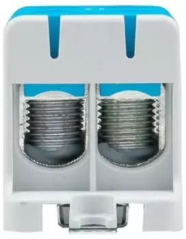 Клемма EKF plc-kvs2-16-95-blue двойная КСВ 16-95 синяя