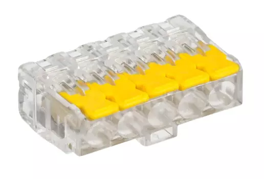 Клемма IEK UKZ60-415-050 строительно-монтажная СМК 228-415 (уп.50шт)