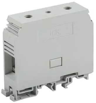 Клемма IEK YZN10-095-K03 ЗНИ-95мм2 (JXB330А) серый