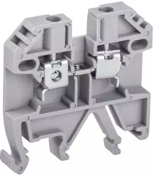 Клемма IEK YZN30-002-K03 винтовая КВИ-2.5кв.мм серая