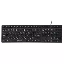 Клавиатура Oklick 556S 335972 черный USB slim Multimedia