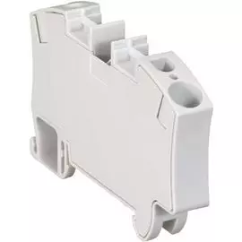 Клемма пружинная Legrand 037263 Viking 3 - однополюсная, 1 вход/1 выход, шаг 10 мм, серый