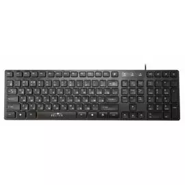 Клавиатура Oklick 556S Oklick 335972 черная, USB, slim, мульт. кнопки