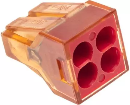 Клемма Rexant 07-5275 СМК 773-604 с пастой, 4-проводная 0,75-4 мм2