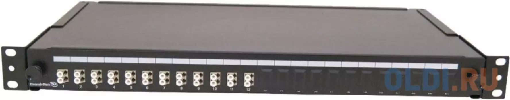 Полка Brand-Rex FPCC1SXMM24LC2 19" 1U 12xLC дупл. (упак.:1шт)