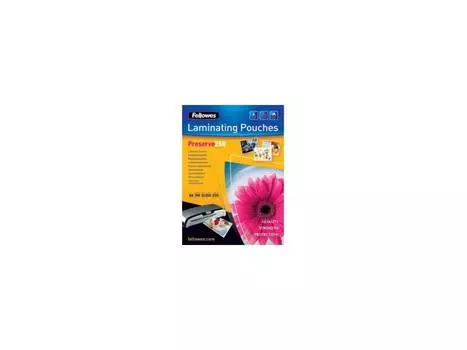 Пленка для ламинирования Fellowes FS-54018 А4 250мкм 100шт глянцевая