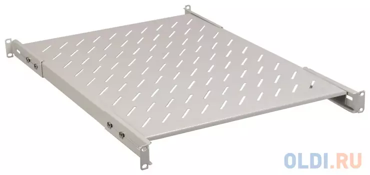 Полка стационарная ITK FS35-600MP 1U нагр.:200кг. 19" 600мм черный (упак.:1шт)