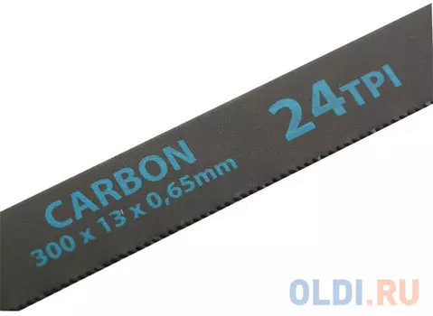 Полотно для ручной ножовки GROSS 77719 по металлу 300мм 24tpi carbon 2шт