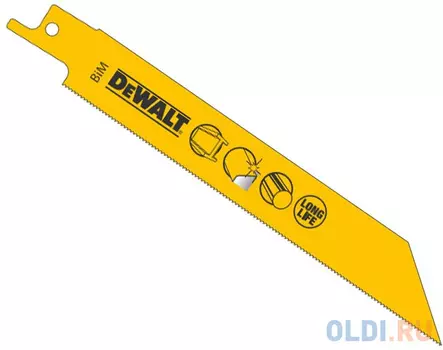 Полотно для сабельной пилы DEWALT DT2385-QZ BiM по металлу S 922 af 5шт.