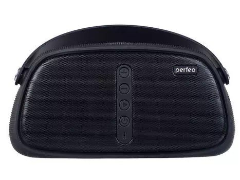 Портативная колонка Perfeo OWL Black 150 - 18000 Гц, FM, Bluetooth, AUX, USB, MicroSD, MicroUSB, АКБ/USB
