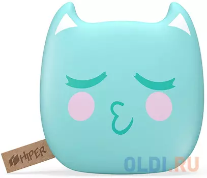 Портативное зарядное устройство Hiper Zoo Mint Cake Li-Pol 7500mAh 2.1A+1A рисунок 2xUSB