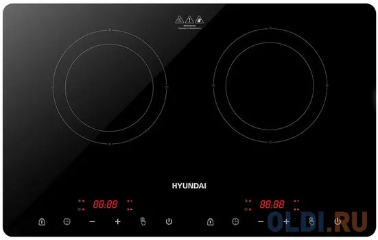 Индукционная электроплитка Hyundai HYC-0109 чёрный