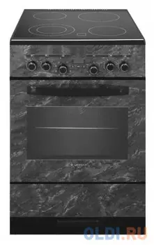 Плита Электрическая Gefest ЭП Н Д 6560-03 0053 черный/мрамор стеклокерамика (без крышки)