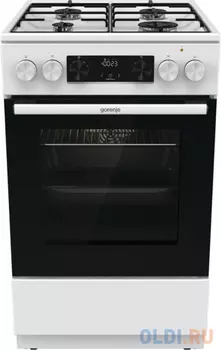 Плита Комбинированная Gorenje GK5C60WJ белый (без крышки) реш.сталь