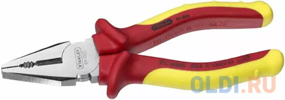 Плоскогубцы STANLEY MaxSteel VDE 1000V 0-84-002 200мм 1000В