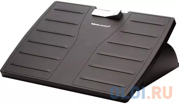 Подставка для ног Fellowes Microban, черная, пластик FS-80350/CRC80350