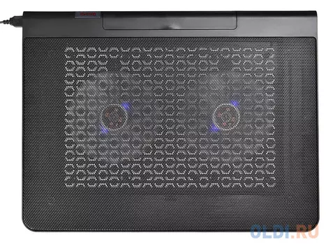 Подставка для ноутбука 17" Buro BU-LCP170-B214 металл/пластик 1400об/мин 23db черный