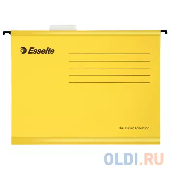 Подвесная папка ESSELTE PENDAFLEX ECO, ф.А4, 25 шт, желтый, цена за 1шт 90314