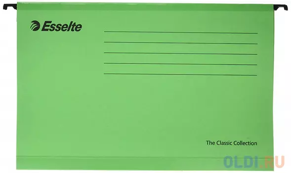 Подвесная папка ESSELTE PENDAFLEX PLUS FOOLSCAP, 25 шт, зеленый, цена за 1шт 90337