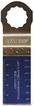 Погружное пильное полотно 28 мм для древесины и металла (5 штук) CMT