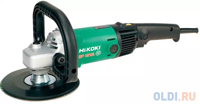 Полировальная машина Hikoki SP18VA 1250Вт 3400об/мин рез.шпин.:M14 d=180мм
