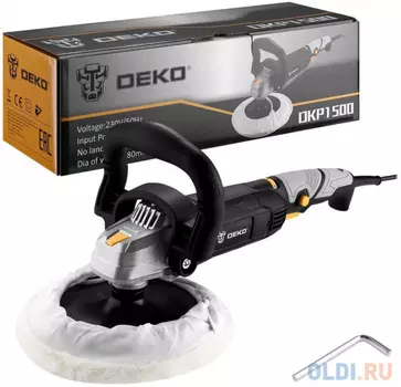 Полировальная шлифмашина DEKO DKP1500 180 мм 1500 Вт