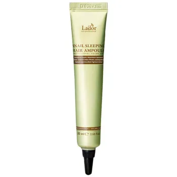 Ночная восстанавливающая сыворотка для волос Lador Snail Sleeping Clinic Ampoule