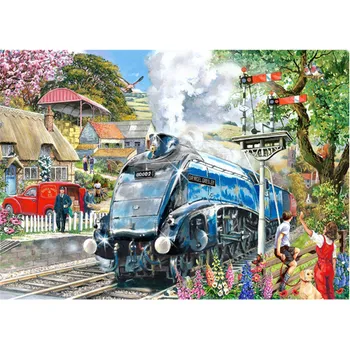 Пазлы Knight Train Big 500 Puzzle